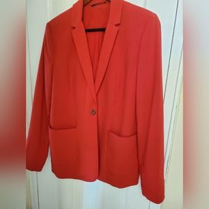 Beautiful Persimmon-Colored Blazer